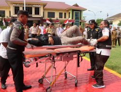 Polres Batu Bara Apel Launching Polisi RW Lokasi Lapangan Polres Batu Bara.