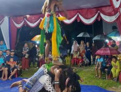 Semarak Kemerdekaan Desa Sei Silau dalam Gebyar Seni Budaya bersama Ganjar di Kabupaten Asahan.