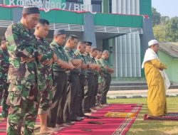 Minta Di Turunkan Hujan, Kodim 0902/Berau Gelar Shalat Istisqa