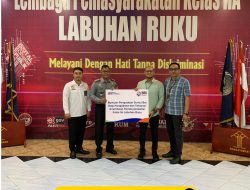 Lapas Kelas II A Labuhan Ruku Kanwil Kemenkumham Sumut Terima Bantuan Sumur Bor dari Bank BRI Cabang Kisaran – Asahan.