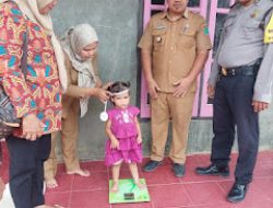 Tim Terpadu Stunting Polres Labuhanbatu, Kunjungi Desa Batu Tunggal