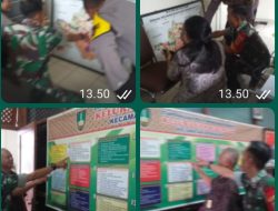 Perbaharui Data Wilayah, Babinsa Serengan Puldata Ter di Kantor Kelurahan.