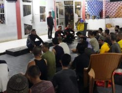 Pastikan Kondusifitas Terjaga, Lapas Narkotika Karang Intan Langsungkan Giat Pada Malam Hari.