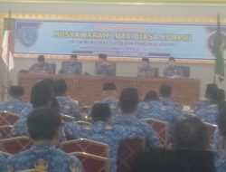 Wabup Labuhanbatu Hj Ellya Rosa Saksikan Pengukuhan Korpri