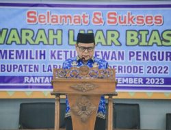 Ir. Hasan Heri Rambe, Terpilih Sebagai Ketua Korpri Labuhanbatu Secara Aklamasi