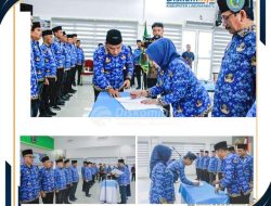 Wakil Bupati Labuhanbatu Saksikan Pengukuhan Ketua dan Pengurus Korpri