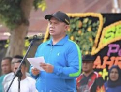 Bupati Labuhanbatu Pimpin Upacara Haornas ke 40 Tahun 2023.