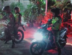 Jaga Kondusifitas Wilayah Piket Koramil 03/Serengan Patroli Sasar Obyek Vital.