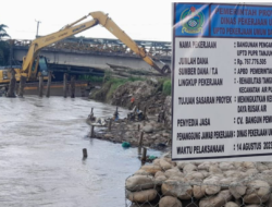 Pj. Gubernur Sumut Diminta Evaluasi Proyek Tanggul Sungai Dalu-Dalu di Batu Bara Diduga Sarat KKN.