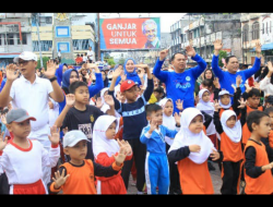 Meriahkan CFD, Bunda Paud Labuhanbatu Launching Gerakan Transisi