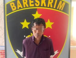 Kebobolan 363 Suhendro Mencengkram di Jerejak Besi di Ringkus Oleh Reskrim Polsek Indrapura Polres Batu Bara.