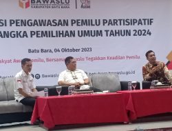SosialisasiJelang Pemilihan Umum TA.2024, Bawaslu Batu Bara Gencar Undang Para Toko Lembaga Yang Ada di Batu Bara Sosialisasi Pengawasan Pemilu Partisipatif,