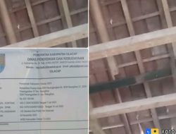 Diduga Rehabilitasi SD 01 Pasanggrahan Kecamatan Kesugihan tidak sesuai dengan Bistek,