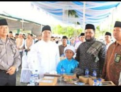 Pemkab Labuhanbatu Peringati Maulid Nabi Besar Muhammad Saw 1445 H di Mesjid Elpi Al Azis,