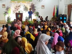 Sambut Peringatan Maulid Nabi Muhammad SWT 1445 M. di Desa Suka Maju Kec.Tanjung tiram Kab.Batu Bara.