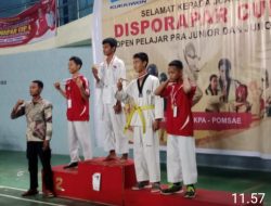 SMAN 1 Medang Deras Ikuti Kejuaraan Taekwondo Disporapar l Di Kota Tebing Tinggi..
