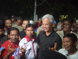 Ratusan Relawan DPC KGBN Batu Bara Sambut Kedatangan Capres Ganjar Pranowo