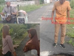 Proyek di Kerjakan Asal Jadi di Jalan Alternatif PJKA Dusun Sono Desa Lakang Kec.Medang Deras Kab.Batu Bata