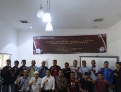 Hadapi Pemilu 2024, KPU Batu Bara Gelar Ngopi Santai Bersama Insan Pers