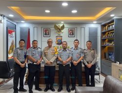 Kalapas Kelas IIA Labuhan Ruku Silaturahmi Dan Kordinasi di kantor polres Ashan Untuk Meningkatkan Sinergitas Yang Baik