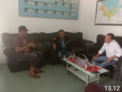 Kunjungan kerja Laskar Merah Putih (LMP) kabupaten batubara Di Desa Tanjung Kaso..