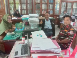 Kunjungan kerja Laskar Merah Putih LMP kabupaten batubara Di SMPN 1 Lima Puluh…
