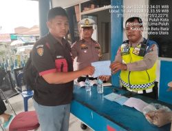 Kegiatan Satlantas Polres Batu Bara, Penindakan Dengan Cara Tilang Di Tempat Terhadap Pelanggaran 10 Program Prioritas..