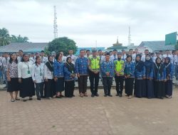 Polres Batu Bara, Melakukan Kegiatan Polisi Goes To School Di SMAN 1 Lima puluh.