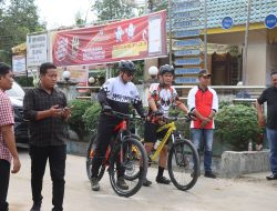 Kapolres Batu Bara, Laksanakan Cooling System’, Bantuan Sosial dan Sambang Kamtibmas Rute Start Polres Batu Bara Di Desa Kuala Gunung dan Lubuk Hulu , Kecamatan Lima Puluh.