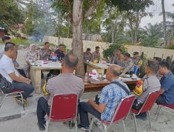 Kapolsek Indrapura, AKP.Jonni H.Damanik SH.MH.Giat bAnev Mingguan.