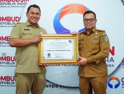 Pemkab Batu Bara Raih Peringkat 3 Penilaian Kepatuhan Penyelenggaraan Pelayanan Publik Se – Sumut