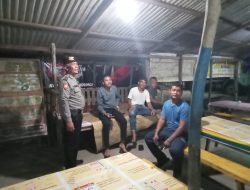 Giat Kanit Samapta Polsek Indrapura melaksanakan kegiatan Sambang Cooling System Mantab Brata