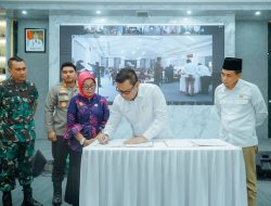 Pj Bupati Batu Bara Nizhamul Dan Kapolres Batu Bara AKBP Taufiq S.Ik Ikuti Forum Konsulidasi Publik TA 2024