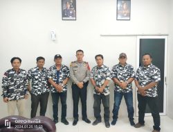 Kapolsek Indrapura AKP JONNI H.Damanik Melaksanakan silaturahmi dan koordinasi Bersama Bapera..