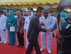 Pengambilan Sumpah Jabatan Dan Pelantikan Pejabat Penghulu Di Lapangan Perumnas Bagan Batu,