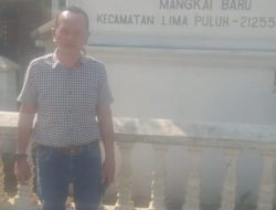 Ketua Organisasi masyarakat Laskar Merah Putih LMP Kabupaten Batubara “” Berkunjung ke Desa Mangke Baru””