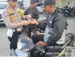 Satlantas Polres Batu Bara AKP Hotlan Wanto Siahaan Giat Laksanakan Dengan Cara Tilang Yang Mekangar Aturan Berlalulintas di Kawasan Hukum Polres Batu Bara