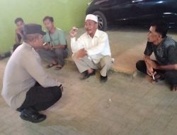 Kapolsek Indrapura “”melaksanakan cooling System OPS mantap Brata dan melakukan sambang Serta Binluh kepada masyarakat…