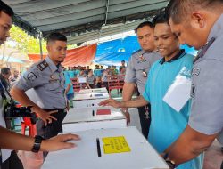 Pastikan Pemilu 2024 lancar, Lapas Labuhan Ruku Gandeng KPU Batubara Laksanakan Simulasi Pemungutan dan Perhitungan Suara