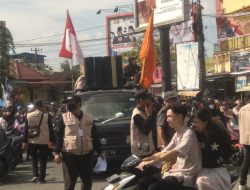 Wujudkan Kenyaman Perayaan Tahun Baru Imlek 2024, Personil Polres Tanjung Balai Manituring Vihara Kota Tanjungbalai.