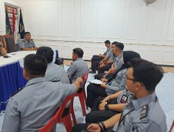 Kalapas Kelas IIA Labuhan Ruku Kec.Talawi Kab.Batu Bara Gelar Rapat Panitia Guna Peringati Israk Mi’raj