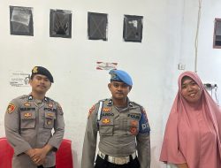 Kembali Gelar Rapat Pleno, Personel Polres Batubara Perkuat Pengamanan. Kasi Propam cek Personil di PPK