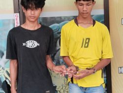 Kapolsek Labuhan Ruku”” Melakukan Penangkapan Kasus Di Duga Tindak Pidana Sabu Sabu”.