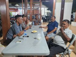 Kapolsek Indrapura AKP Jonni H.Damanik SH.MH.”” Giat cooling System OPS “” Bertemu Masyarakat Di Kantor Camat Air Putih .