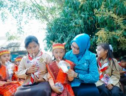 Dukung Peningkatan Gizi Anak, Pj. Ketua TP PKK Pantau dan Membina Pemberian Makanan Tambahan