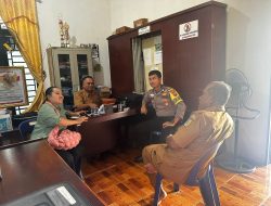 Kapolsek Indrapura “” cooling System OPS mantap Brata di desa Tanah Rendah..
