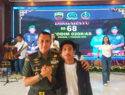 Letkol Inf Muhammad Bassarewan,S Kodim 0208/AS Mengundang Kader Mahsiswa Hukum UNA Dalam Rangka Dergahayu Ke.68 2024
