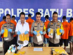 Sat reskrim Narkoba Polres Batu Bara AKP Ferry Kusnadi,SH,MH Wujutkan Dua Pekan Berhasil Ringkus 11 Orang Kasus Narkoba Jenis Shabu”