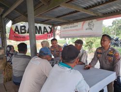 Kapolsek Indrapura AKP Jonni H.Damanik SH.MH” Melaksanakan Jumat Curhat..