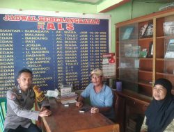 Kapolsek Labuhan Ruku “”AKP Riswanto SH.”” Sambang Coolling System di wilayah hukum Polsek labuhan ruku.